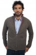 Cashmere & Yak uomo gli intramontabile vincent marmotta naturale corallo luminoso 2xl